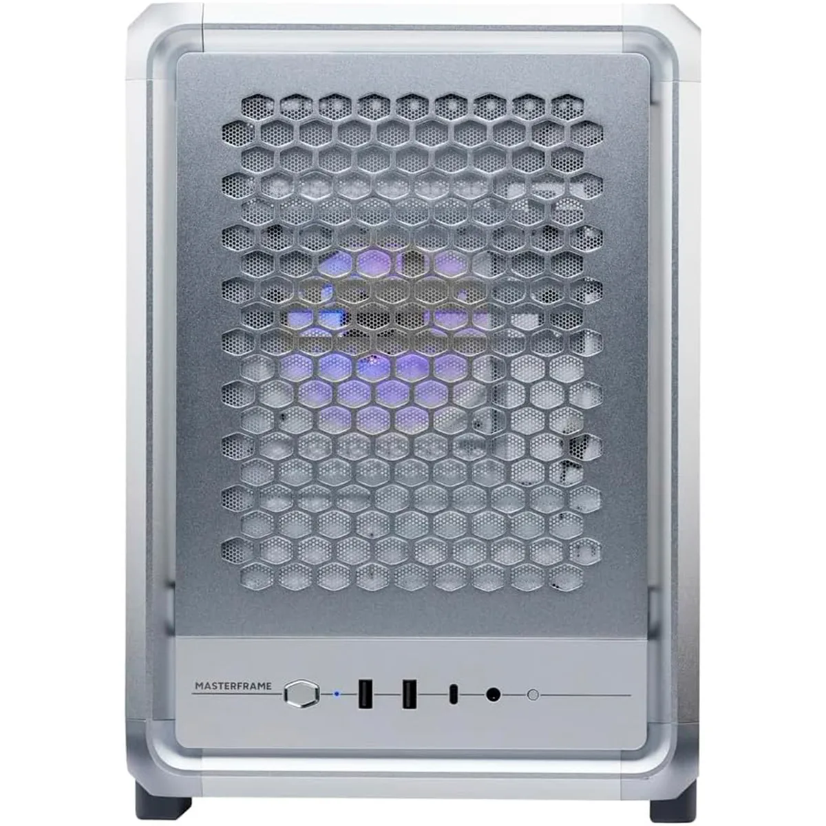 Gabinete Masterframe 400 Mesh Tg Silver Cooler Master