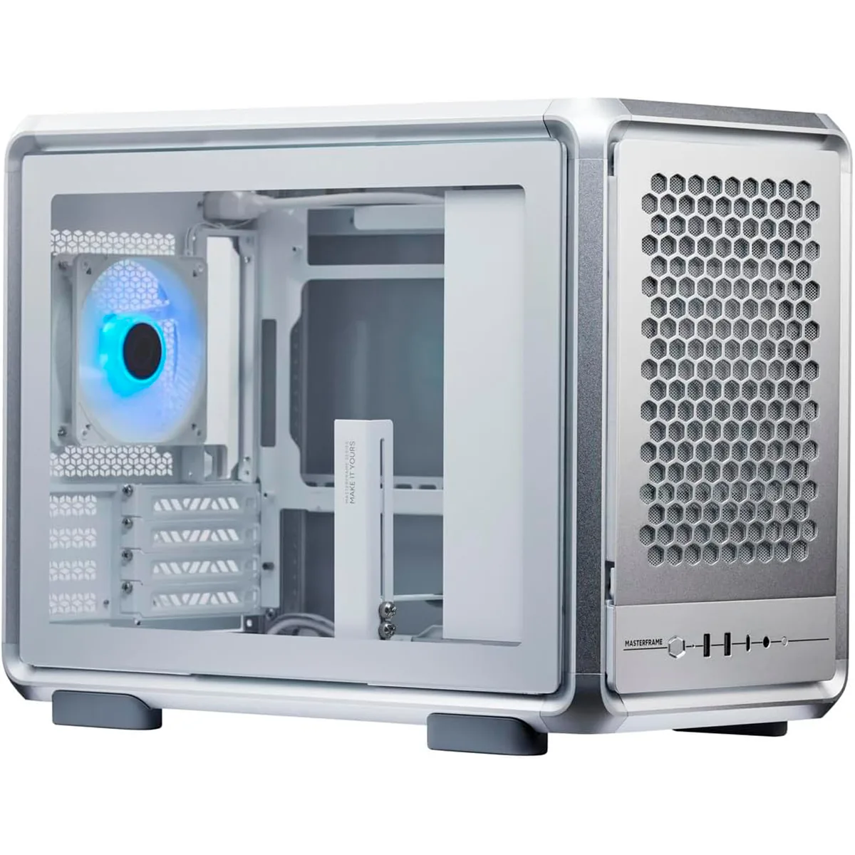 Gabinete Masterframe 400 Mesh Tg Silver Cooler Master