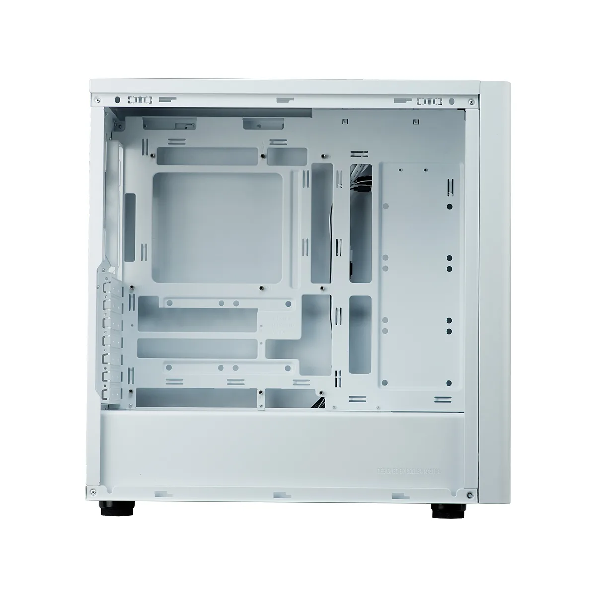 Gabinete Elite 502 Tg Argb X3 Fans White Cooler Master