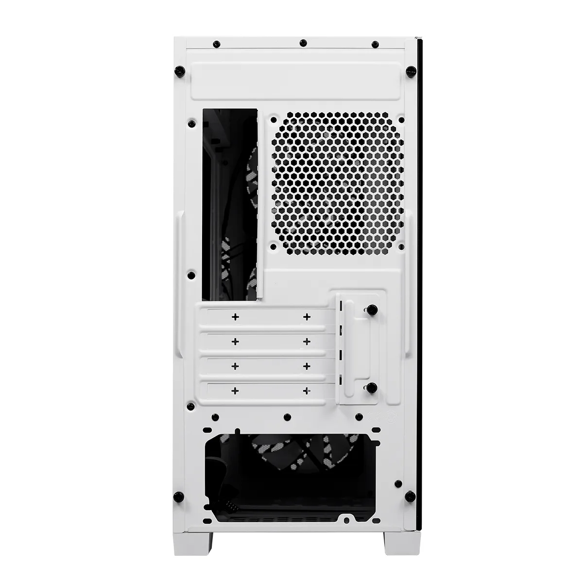 Gabinete Elite 302 Tg Argb Fans X3 White Cooler Master
