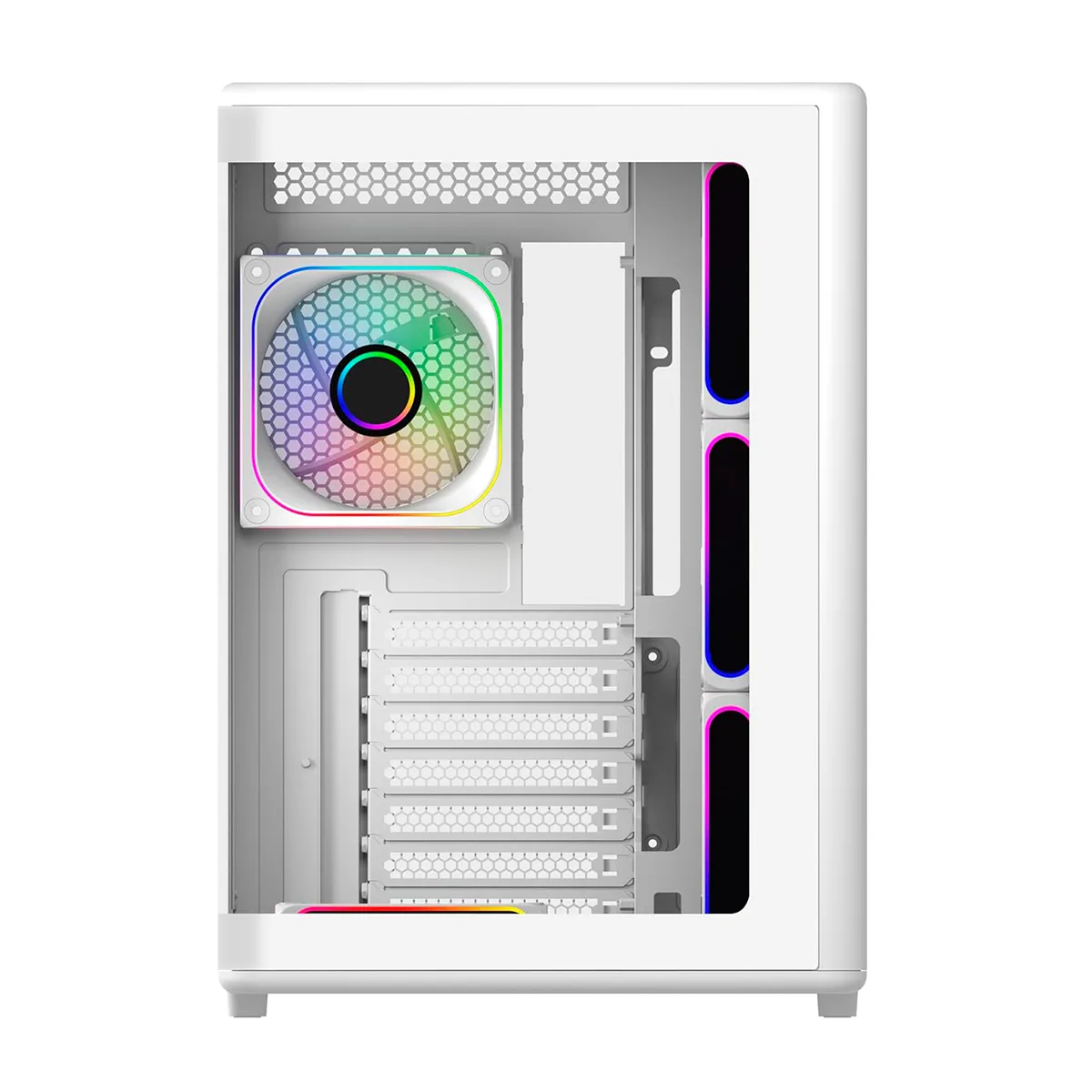 Gabinete Elite 600 Tg Argb Fans X7 White Cooler Master