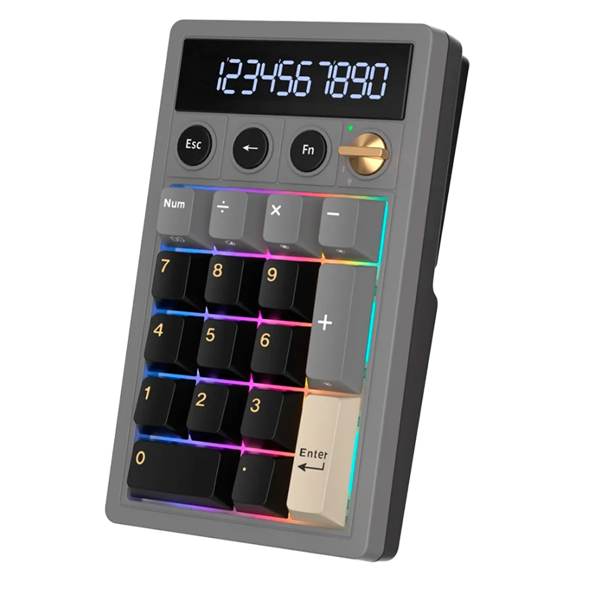 Teclado Numerico Royal Kludge Rkm20 Phantom Violet Switch Numpad