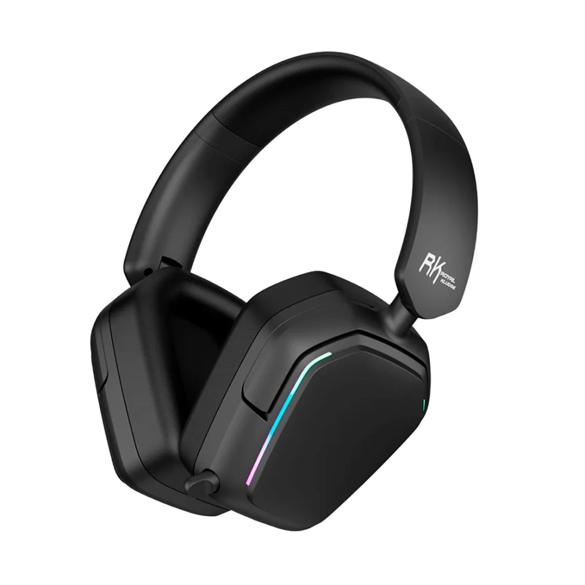 Auricular Wireless Royal Kludge Hg101 Matte Black Tri Mode