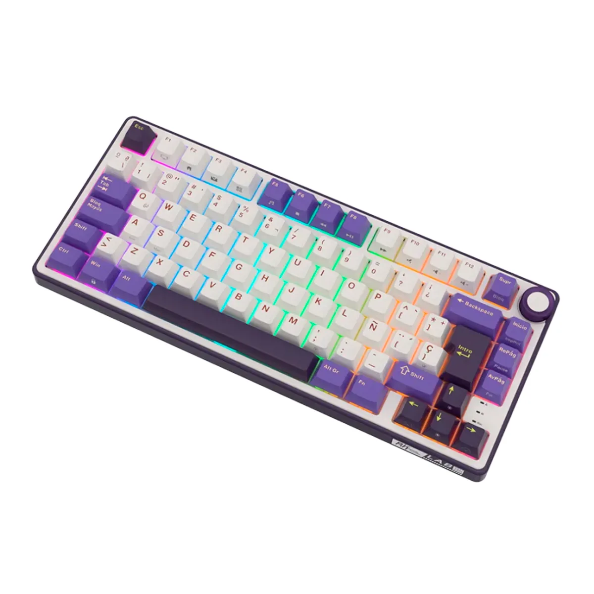 Teclado Royal Kludge Rk R75 Blackberry Switch Brown 75