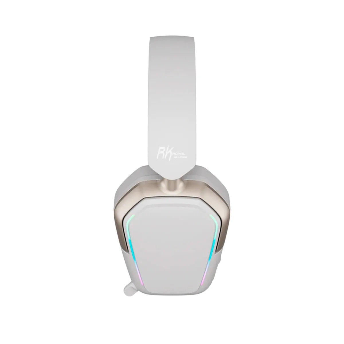Auricular Wireless Royal Kludge Hg101 Platinum Gray Tri Mode