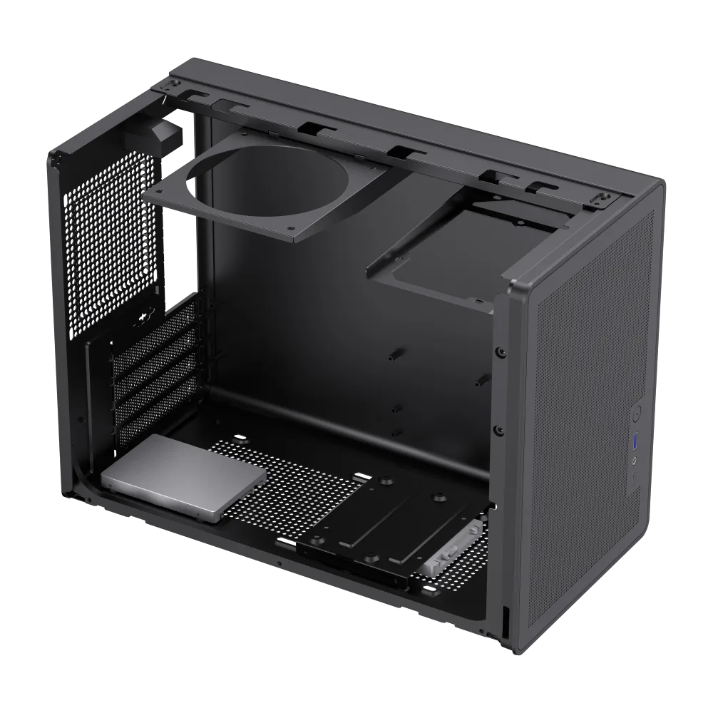 Gabinete Spark Air Bk Tg Black Gamemax