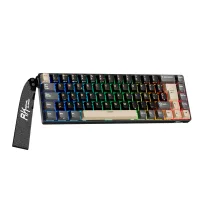 Teclado Royal Kludge Rk68 He Phantom Switch Magnetic Mint 60