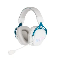 Auricular Wireless Royal Kludge Hg103 Cyborg White Tri Mode