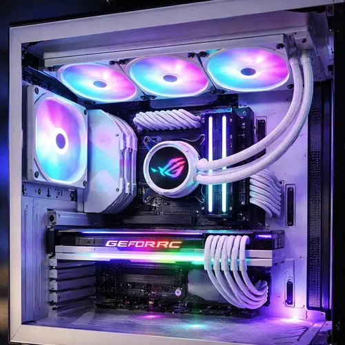 WATERCOOLER 360MM ASUS ROG STRIX LC III 360 ARGB WHITE