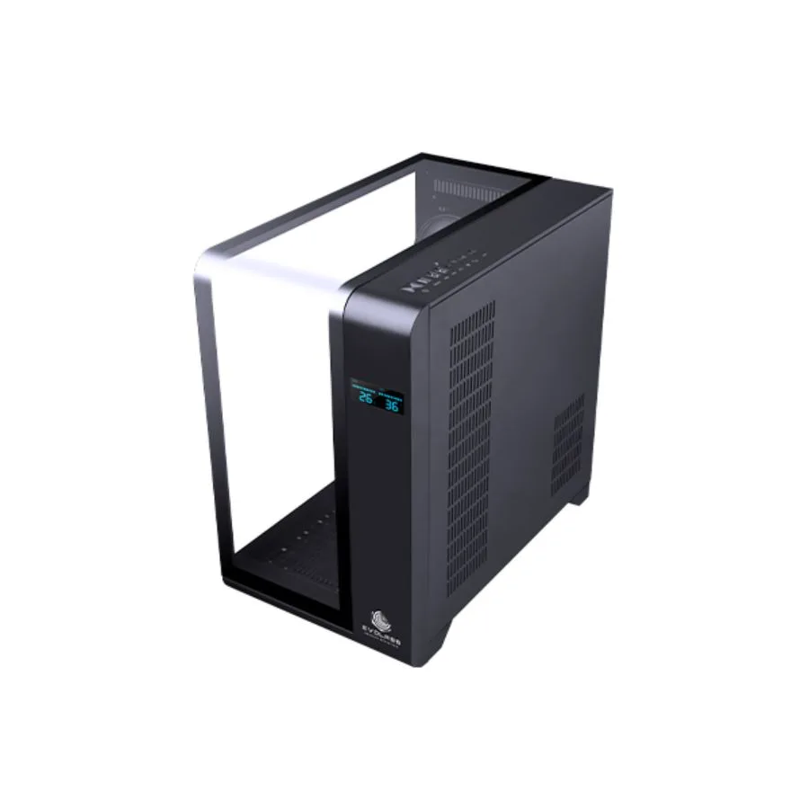 Gabinete Mid Tower Evolabs Synergy 4 Fan Argb LCD