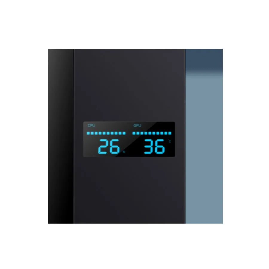 Gabinete Mid Tower Evolabs Synergy 4 Fan Argb LCD