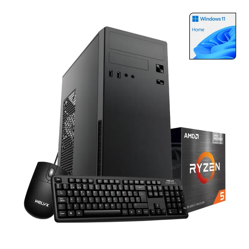 Pc Gamer Amd Ryzen 5 5600gt 16g 512g A520m Win11 512 Gb 16 Gb Amd Radeon Integrada