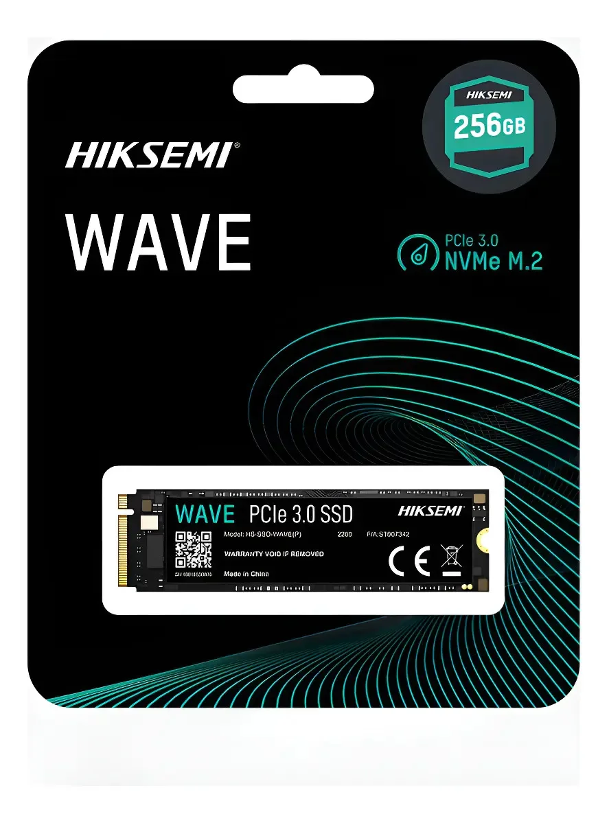 Disco Ssd 256 Gb Hiksemi Wave Pcie 3.0 M2 Color Negro Negro
