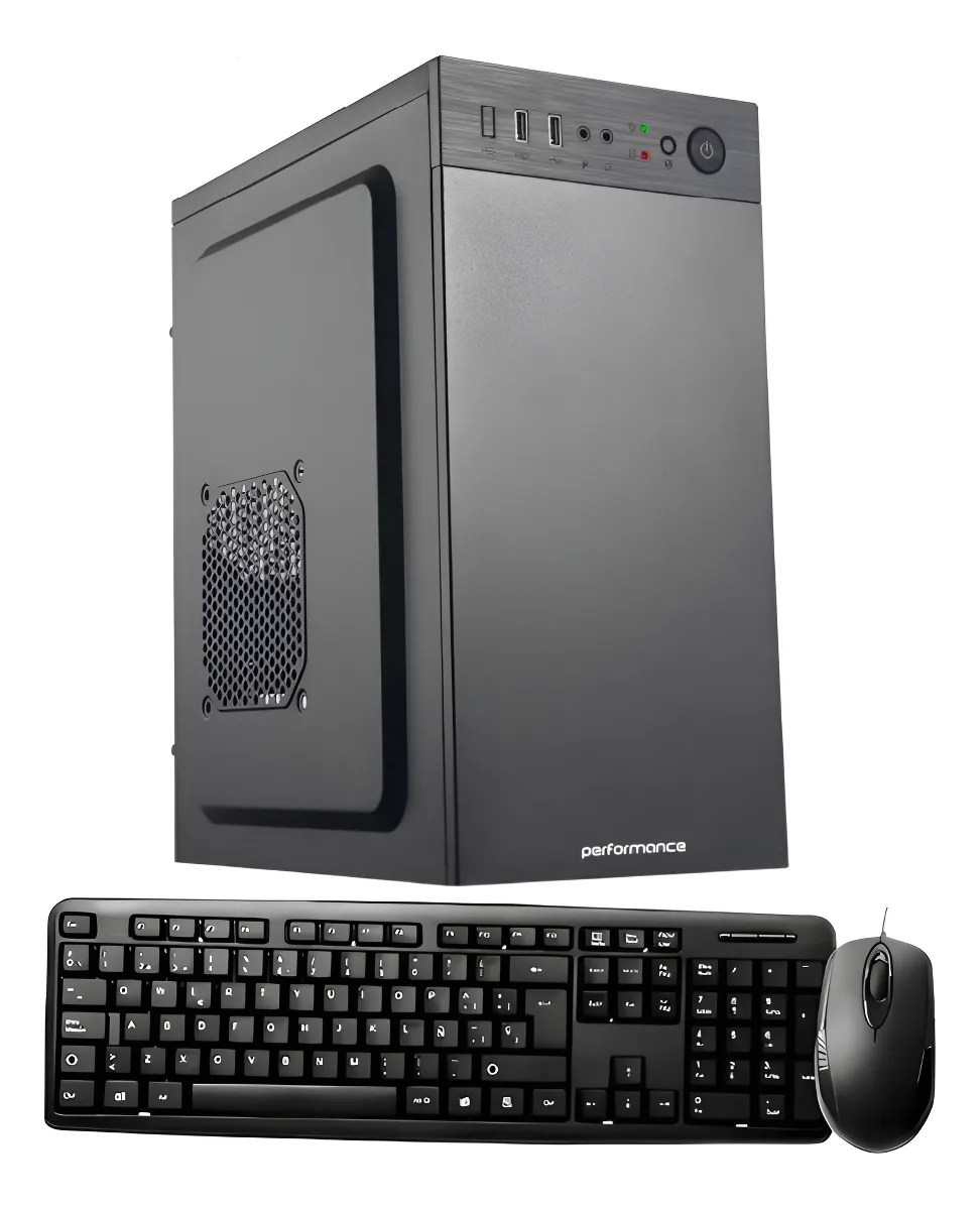 GABINETE KIT CON FUENTE TECLADO Y MOUSE