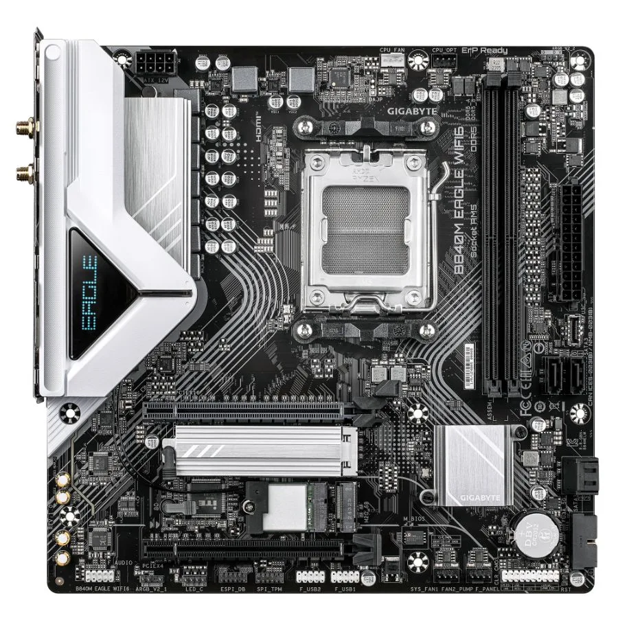 Motherboard Gigabyte B840m Eagle Wifi6 Am5 Negra Negro