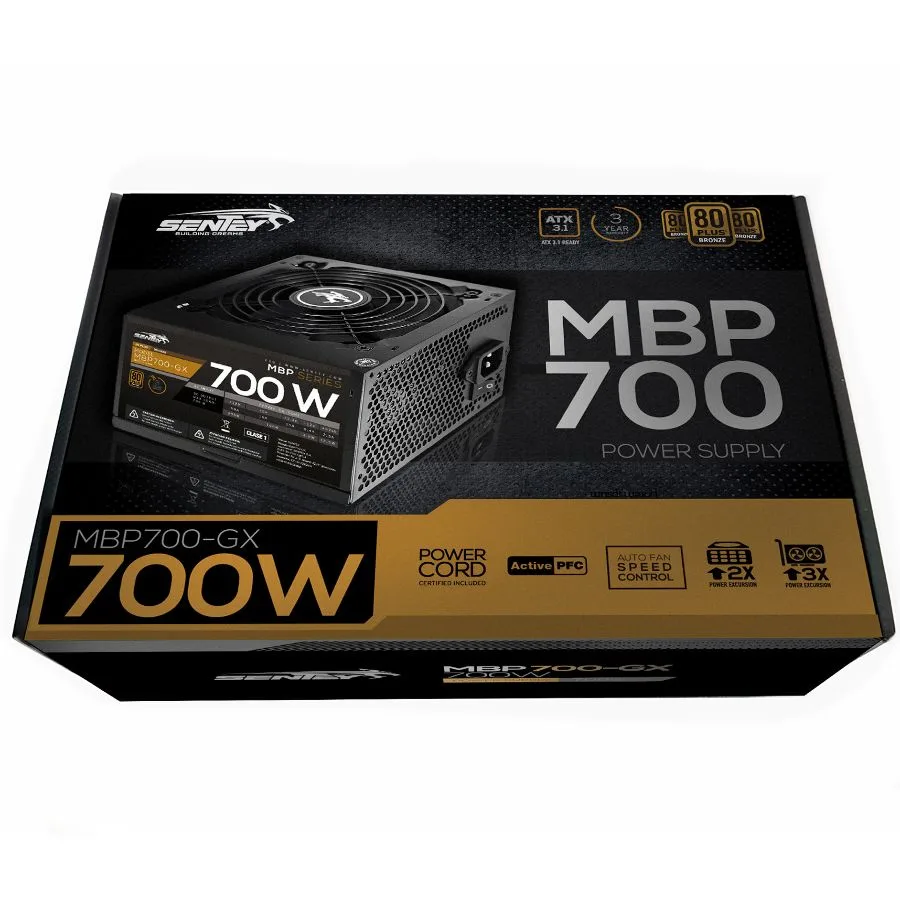 Fuente Sentey MBP700-GX 700W 80 Plus Bronze