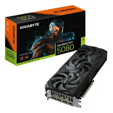 Placa De Vídeo Gigabyte Geforce Rtx 5080 Wf3 Oc 16g Gddr7