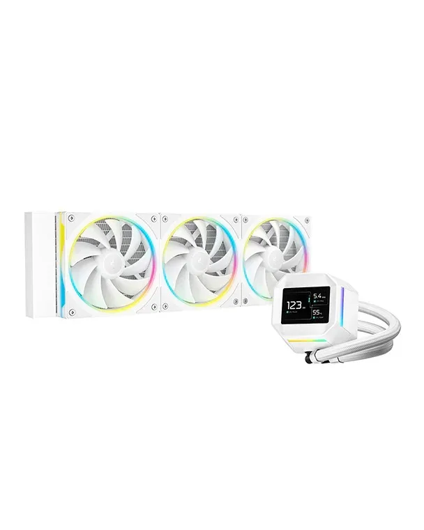 WaterCooler DeepCool LM360 LCD ARGB White R-LM360-WHDMMC-1