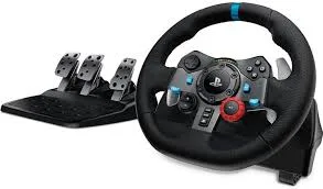 Volante G29 Driving Force Pc Ps3 Ps4 Ps5 Usb 220v Logitech Negro