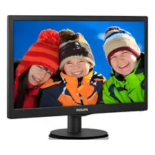 Monitor Philips 19 Tft Lcd Negro 220v Negro