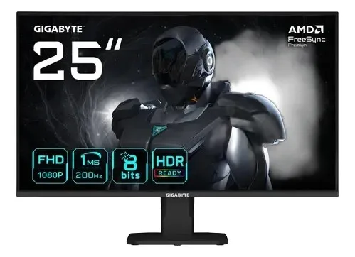 MONITOR 25 GIGABYTE GS25F2 200HZ 24.5 GAMER