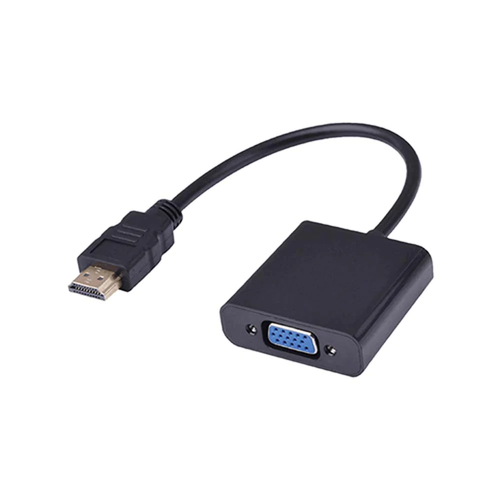 Cable Adaptador HDMI a VGA para TV y PC Full HD