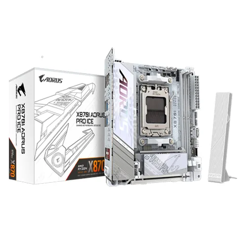 MOTHER GIGABYTE (AM5) X870I AORUS PRO ICE