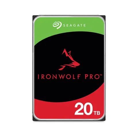 Disco duro interno Seagate 20TB 3.5" NAS IronWolf PRO