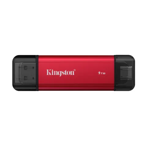 SSD Externo 1TB Kingston Dual USB Type-A y USB Type-C
