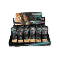 Pack X6 Base Fit Me Matte +Poreless SPF 17 RB (PROMO)(SURTIDO)