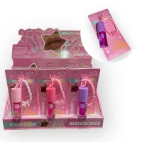 Lip Gloss Plumon Con Colgante Pulsera Queen Cute VIRAL RR
