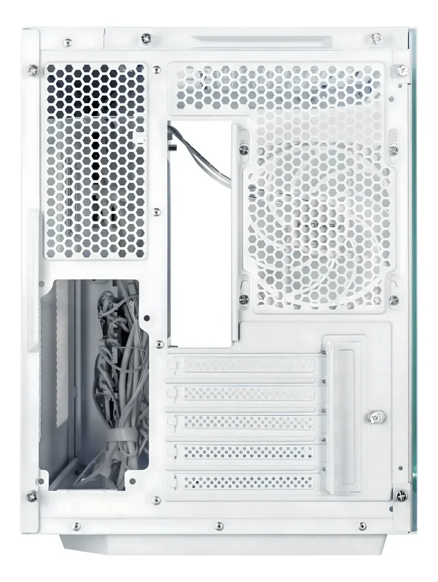 Gabinete Gamer Evolabs Primacy X3 Fan ARGB White EVO-300MW