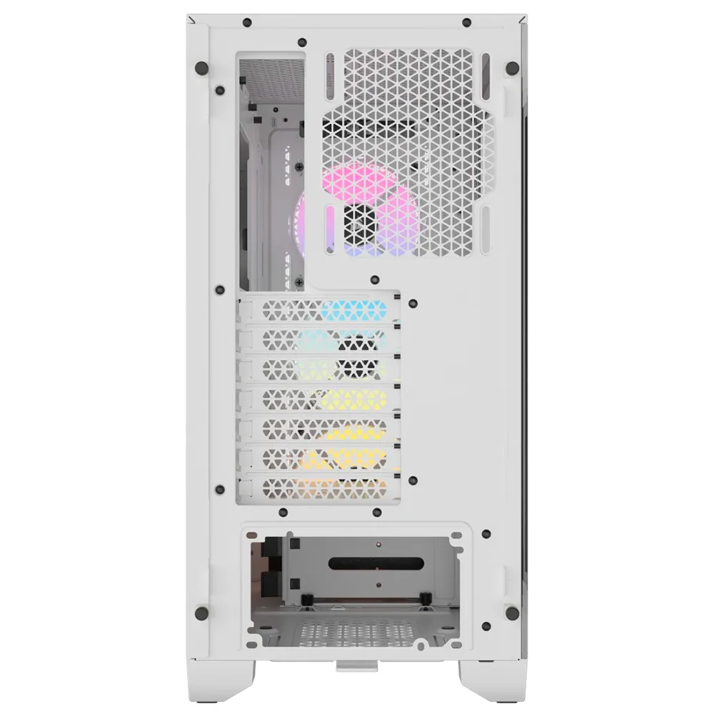 Gabinete Gamer Corsair 3000D Airflow X3 Fan RGB White CC-9011256-WW
