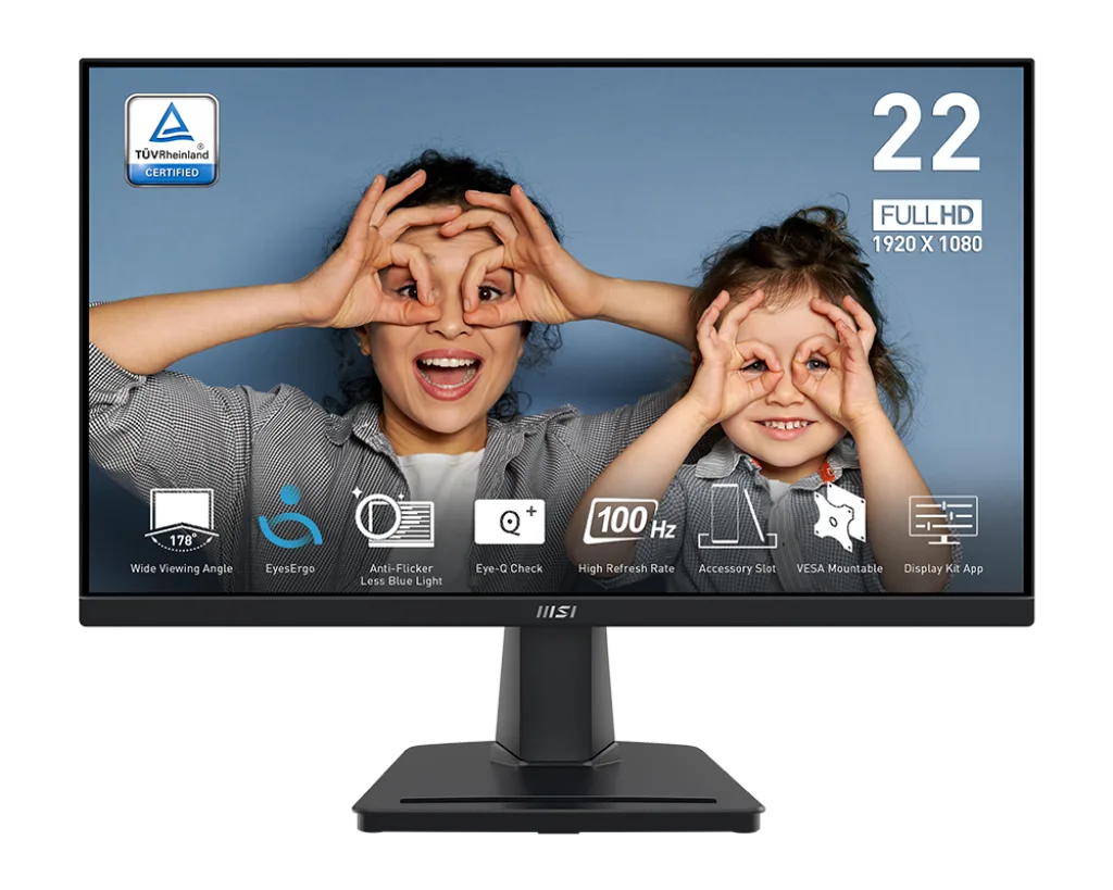 MONITOR 22 MSI 100HZ FULL HD VA 1MS PRO MP225V