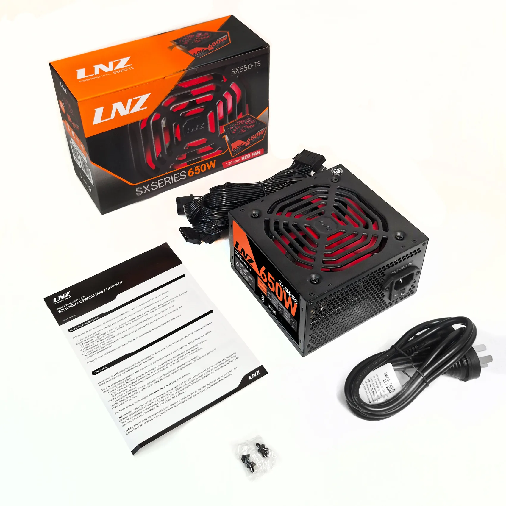 Fuente Generica LNZ 650W SX650-TS