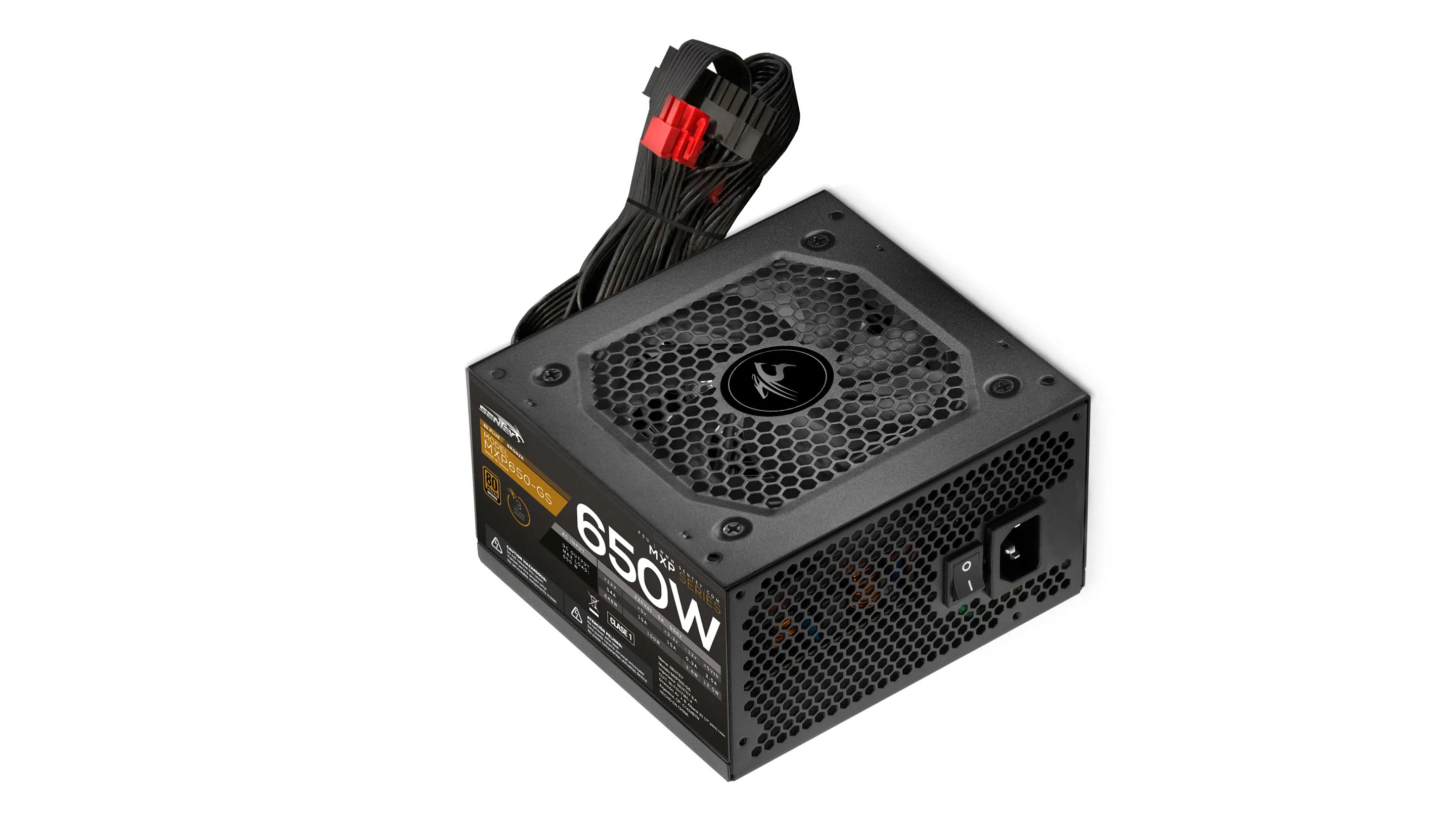 Fuente Certificada Sentey 650W 80 Plus Bronze MBP650-GX