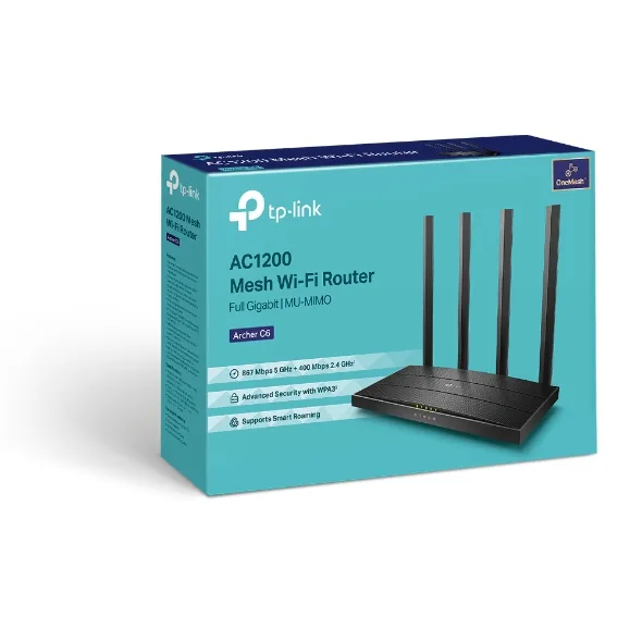 Conectividad Router Dual Band Tp-Link Archer C6
