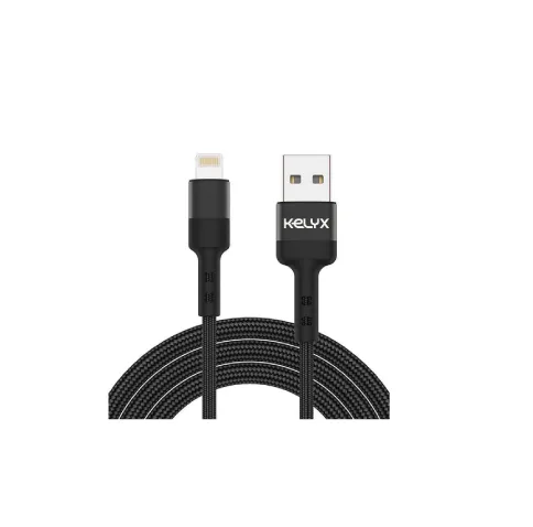 Cable Lightning A USB Kelyx 1mt 27W KL-CBL-USB3.0-LIGH-27W-1M