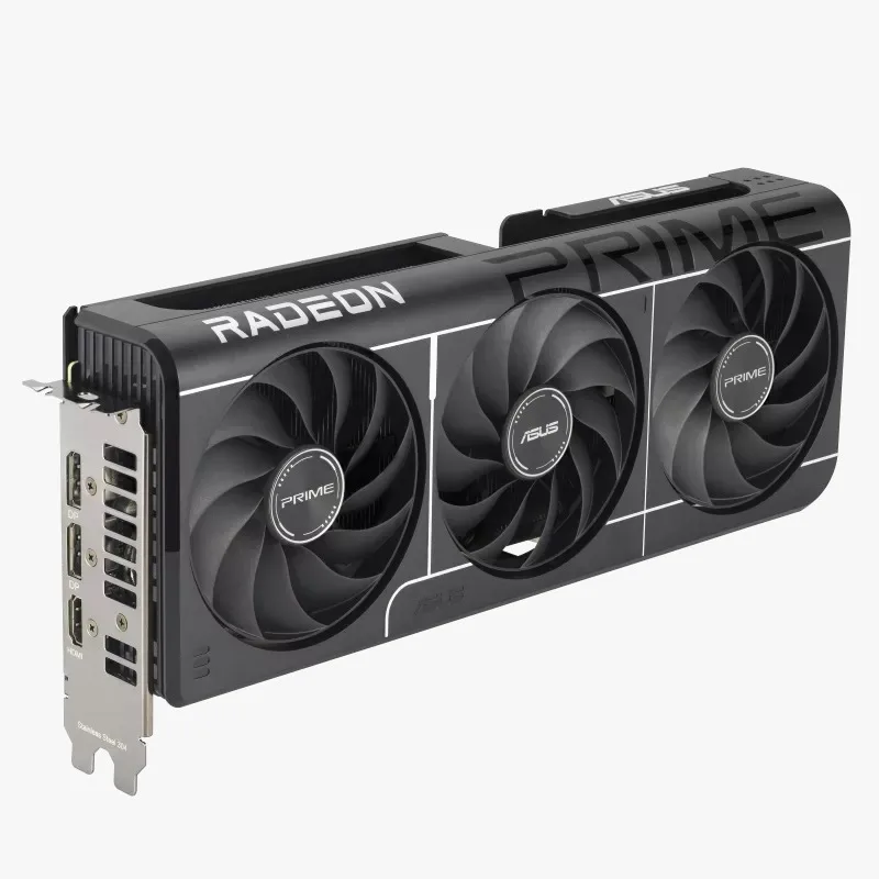 Placa De Video Radeon Asus RX 9060 XT Prime 16GB OC PRIME-RX9060XT-O16G
