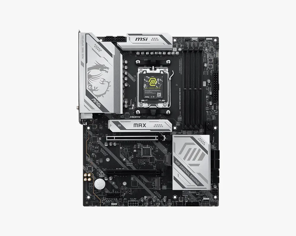 Motherboard Amd MSI X870E Mag Gaming Max WIFI AM5
