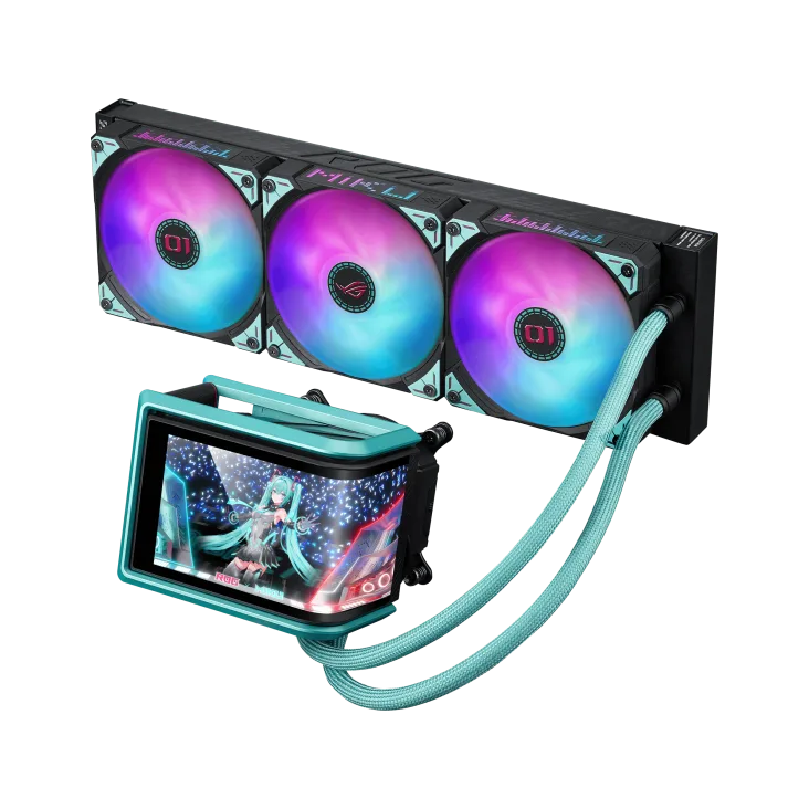 Refrigeracion Water Cooler Asus Rog Strix Hatsune Miku Ryuo IV 360 ARGB