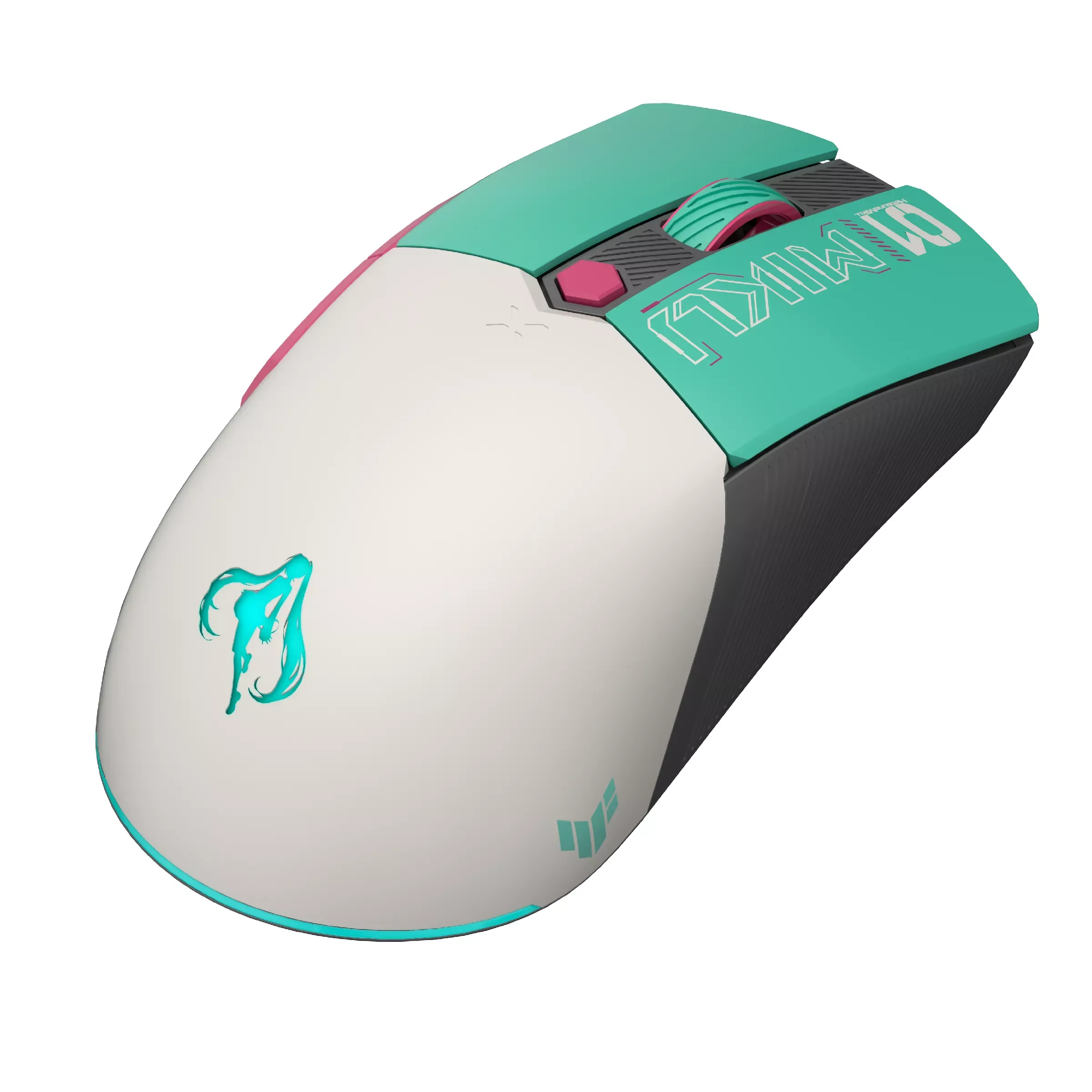 Perifericos Mouse Inalambrico Asus Tuf Gaming Hatsune Miku P521 Mini Gamer