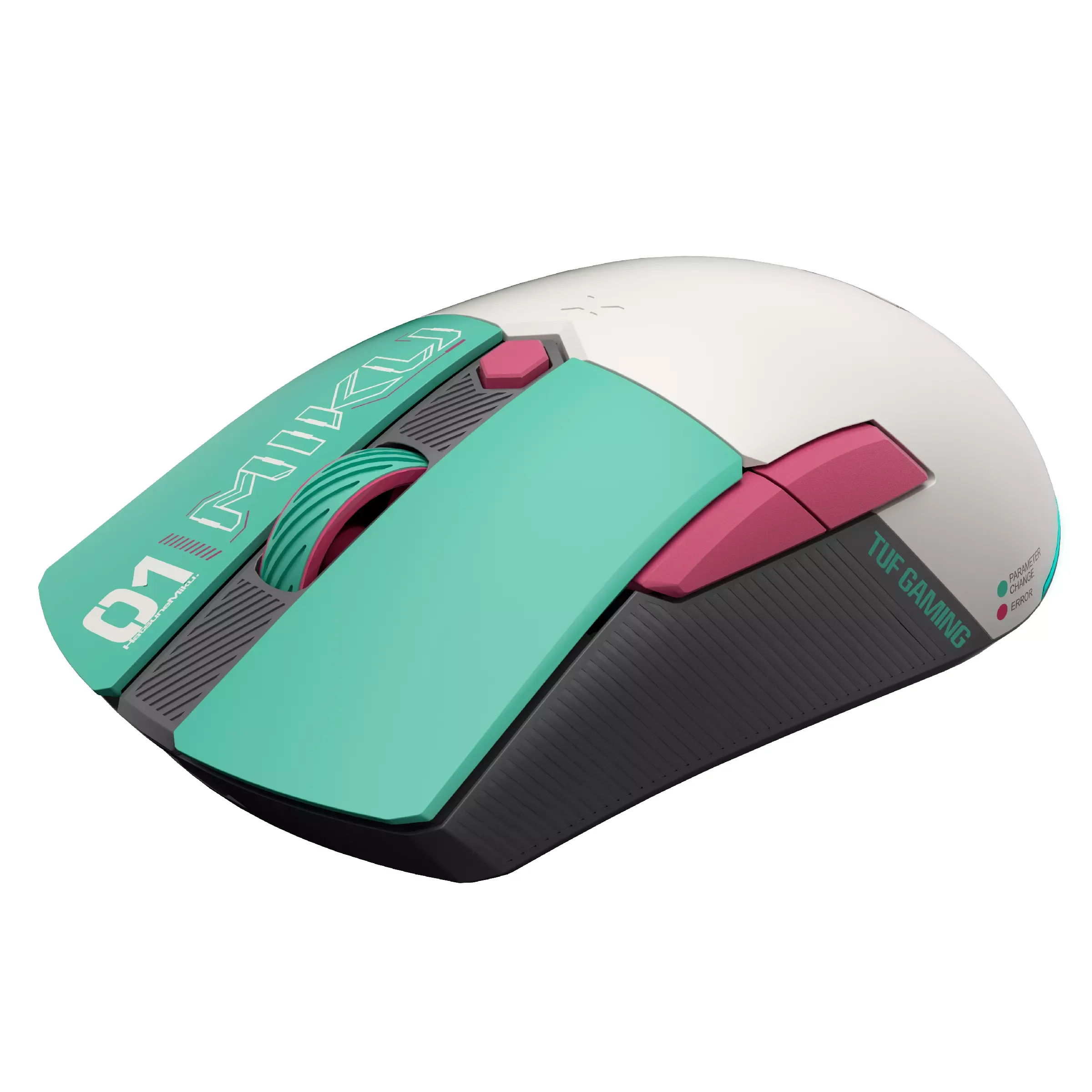 Perifericos Mouse Inalambrico Asus Tuf Gaming Hatsune Miku P521 Mini Gamer