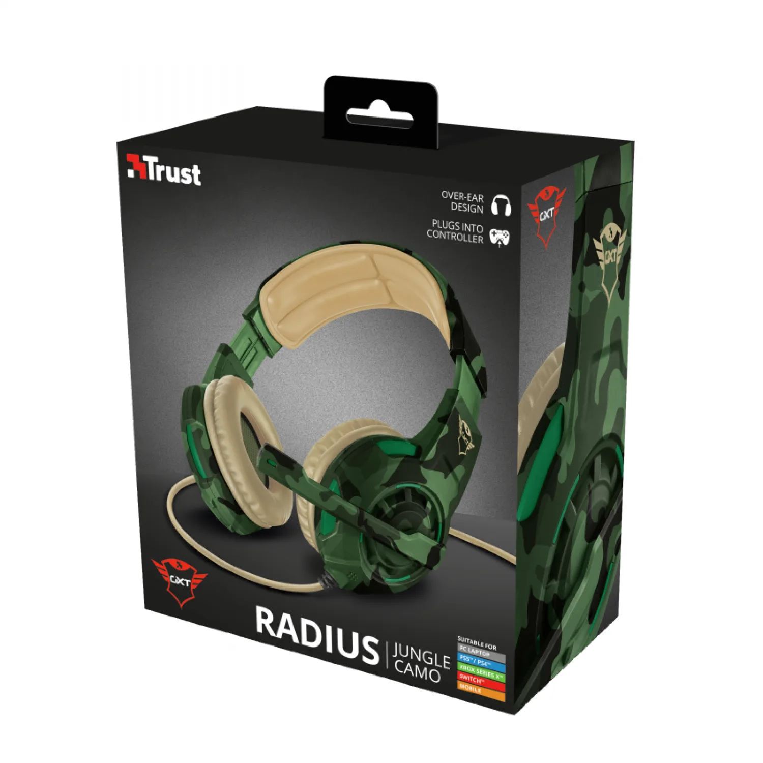 Perifericos Auricular Trust Radius Jungle C/Mic Gamer GXT 310C