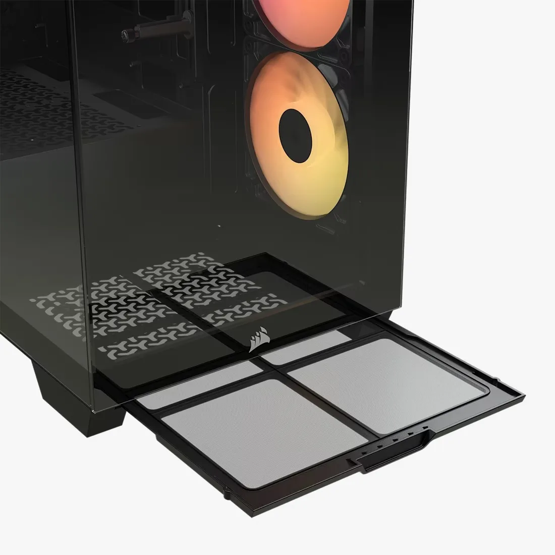 Gabinete Gamer Corsair 3500X RS-R X3 Fan ARGB Black CC-9011322-WW