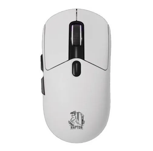 PERIFERICOS MOUSE INALAMBRICO RAPTOR STORM GRIP 7 BOTONES WHITE GAMER RAP-MOU-WIRELESS-7BOT-24000-WH