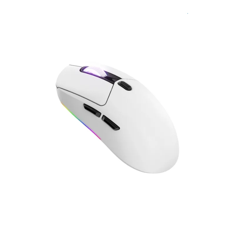 Perifericos Mouse Inalambrico Raptor Storm Grip 7 Botones White Gamer RAP-MOU-WIRELESS-7BOT-24000-WH