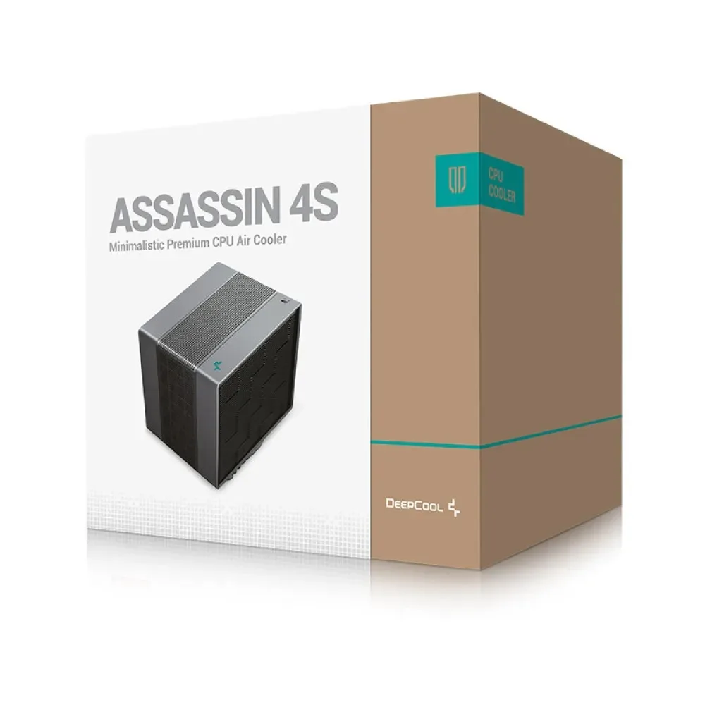 REFRIGERACION COOLER CPU DEEPCOOL ASSASSIN 4S BLACK ASN4S-BKGPMN-G