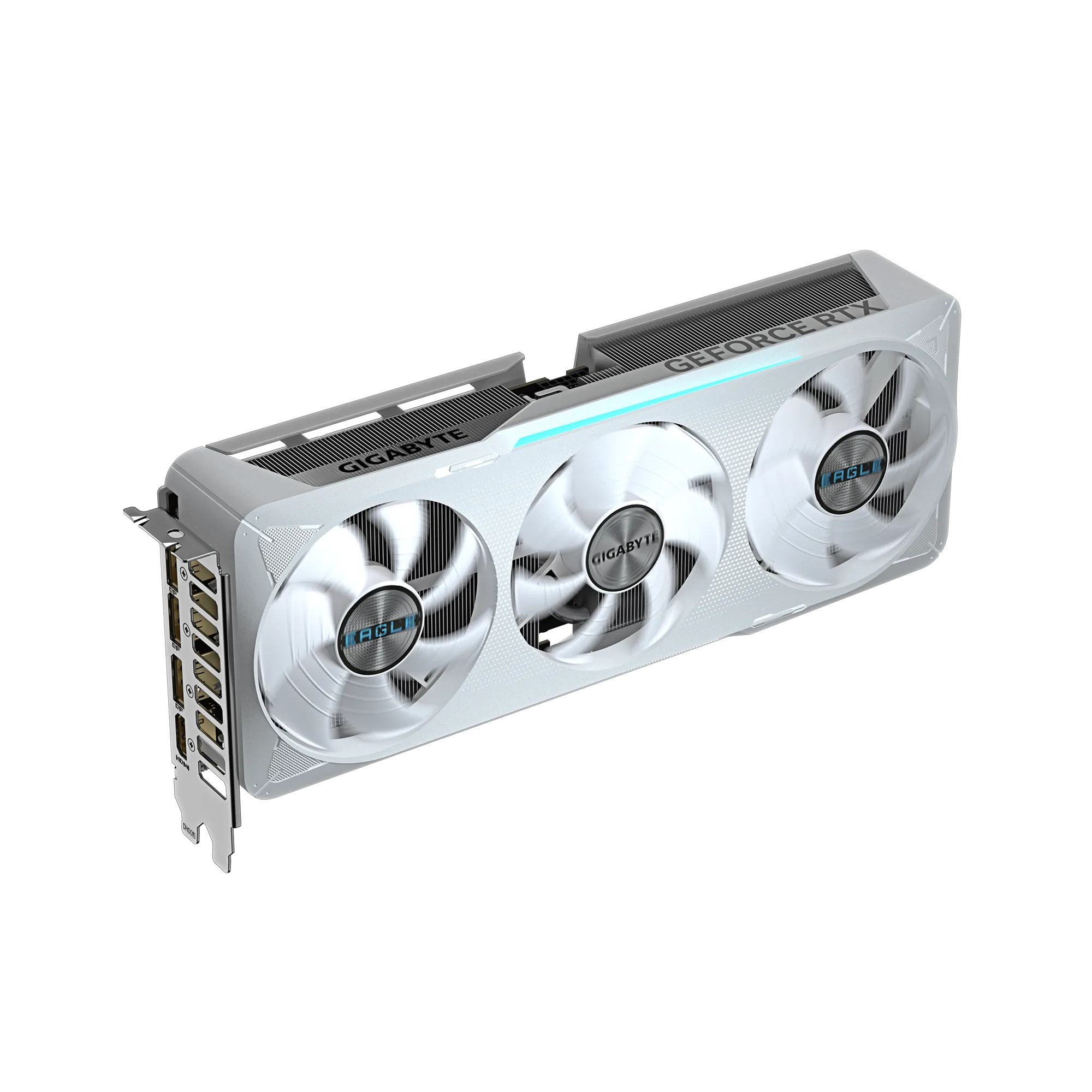 Placa De Video Nvidia Geforce Gigabyte RTX 5070 Eagle OC ICE SFF 12G GV-N5070EAGLEOC ICE-12GD