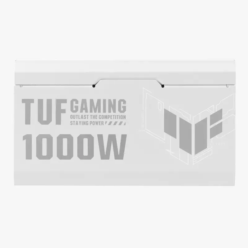 Fuente Certificada Asus 1000W Tuf Gaming 80 Plus Gold Full Modular White TUF-GAMING-1000G-WHITE